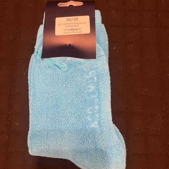 JACQUEMUS  Blue 'Les Chaussettes Aqua' Socks - Picture 3 of 3